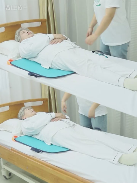 Patient Transfer Sheet 3D Mesh Pressure Relief Waterproof 3-in-1 Turning Getting Up Assist Pad
